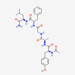 N-Acetyl-L-tyrosyl-D-alanylglycyl-L-phenylalanyl-D-leucinamide