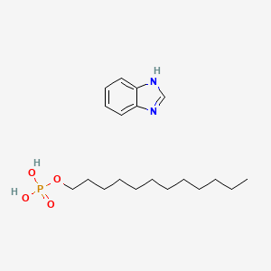 1H-benzimidazole;dodecyl dihydrogen phosphate