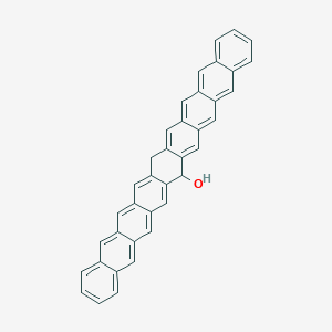 molecular formula C38H24O B14193428 8,19-Dihydrononacen-8-OL CAS No. 919272-99-4