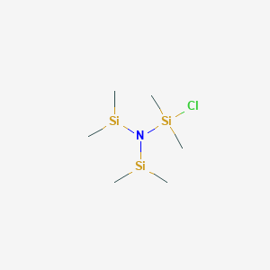 molecular formula C6H18ClNSi3 B14193458 CID 78068647 