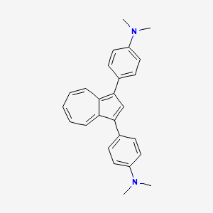 4,4'-(Azulene-1,3-diyl)bis(N,N-dimethylaniline)