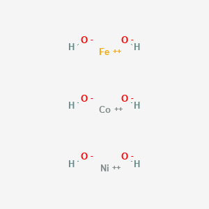 Cobalt(2+);iron(2+);nickel(2+);hexahydroxide