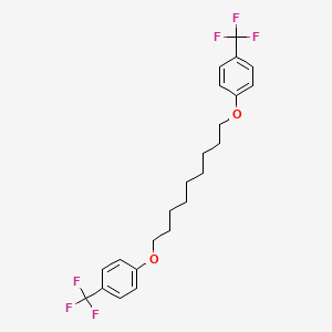 1,1'-[Nonane-1,9-diylbis(oxy)]bis[4-(trifluoromethyl)benzene]