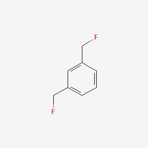 molecular formula C8H8F2 B14193625 1,3-Bis(fluoromethyl)benzene CAS No. 921595-53-1