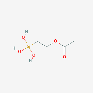 2-(Trihydroxysilyl)ethyl acetate