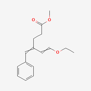 Methyl 4-benzylidene-6-ethoxyhex-5-enoate