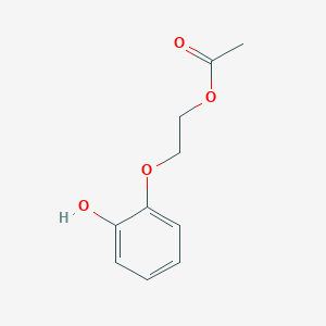 2-(2-Hydroxyphenoxy)ethyl acetate