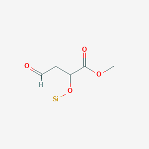 molecular formula C5H7O4Si B14193733 CID 78067713 