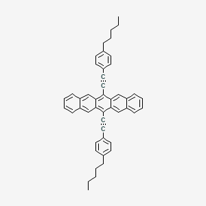 6,13-Bis[(4-pentylphenyl)ethynyl]pentacene