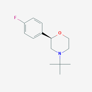 (2R)-4-tert-Butyl-2-(4-fluorophenyl)morpholine