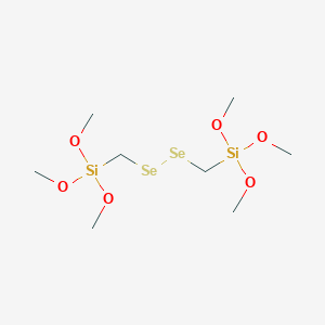 molecular formula C8H22O6Se2Si2 B14193816 3,3,8,8-Tetramethoxy-2,9-dioxa-5,6-diselena-3,8-disiladecane CAS No. 918625-60-2