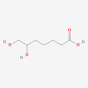 6,7-Dihydroxyheptanoic acid