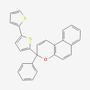 3-([2,2'-Bithiophen]-5-yl)-3-phenyl-3H-naphtho[2,1-b]pyran