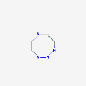 molecular formula C4H4N4 B14193900 1,2,3,6-Tetrazocine 