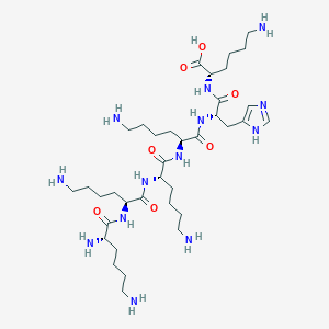 L-Lysine, L-lysyl-L-lysyl-L-lysyl-L-lysyl-L-histidyl-