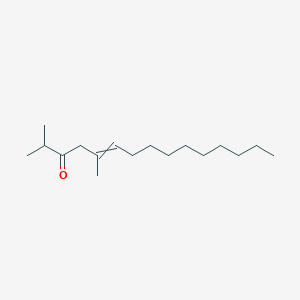 2,5-Dimethylpentadec-5-EN-3-one