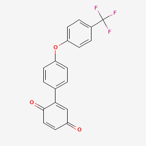 4'-[4-(Trifluoromethyl)phenoxy][1,1'-biphenyl]-2,5-dione