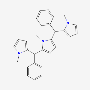 2,2'-[(1-Methyl-1H-pyrrole-2,5-diyl)bis(phenylmethylene)]bis(1-methyl-1H-pyrrole)