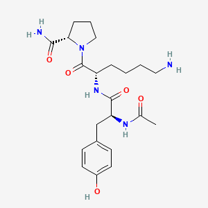 N-Acetyl-L-tyrosyl-L-lysyl-L-prolinamide