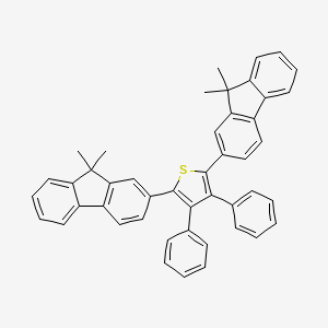 2,5-Bis(9,9-dimethyl-9H-fluoren-2-YL)-3,4-diphenylthiophene