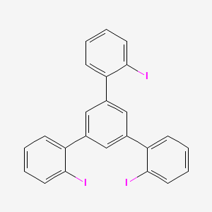 molecular formula C24H15I3 B14194149 1,3,5-Tris(2-iodophenyl)benzene CAS No. 920985-25-7