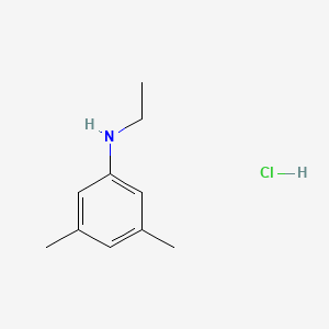 molecular formula C10H16ClN B1419415 N-乙基-3,5-二甲基苯胺盐酸盐 CAS No. 1193387-15-3