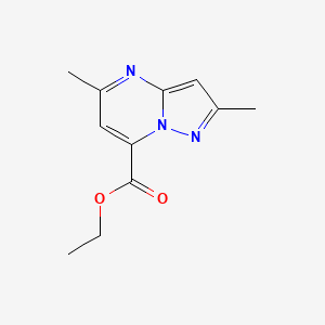 B1419418 Ethyl 2,5-dimethylpyrazolo[1,5-a]pyrimidine-7-carboxylate CAS No. 1193390-15-6