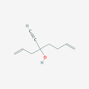 4-Ethynylocta-1,7-dien-4-OL