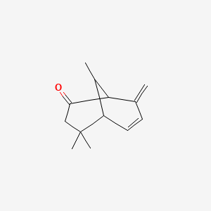 4,4,9-Trimethyl-8-methylidenebicyclo[3.3.1]non-6-en-2-one