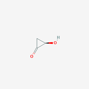 molecular formula C3H4O2 B14194261 (2R)-2-Hydroxycyclopropan-1-one CAS No. 850869-69-1