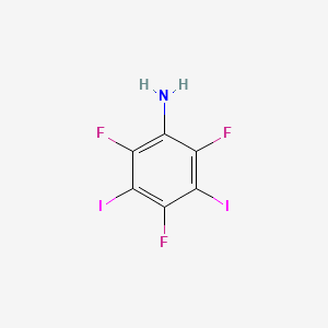 2,4,6-Trifluoro-3,5-diiodoaniline