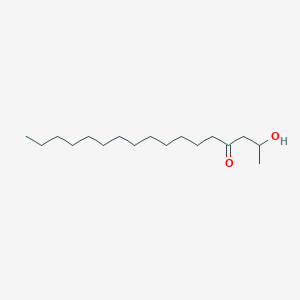 molecular formula C17H34O2 B14194318 2-Hydroxyheptadecan-4-one CAS No. 920298-97-1