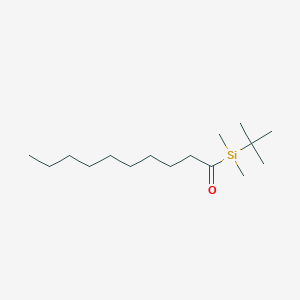 Silane, (1,1-dimethylethyl)dimethyl(1-oxodecyl)-