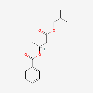 4-(2-Methylpropoxy)-4-oxobutan-2-yl benzoate