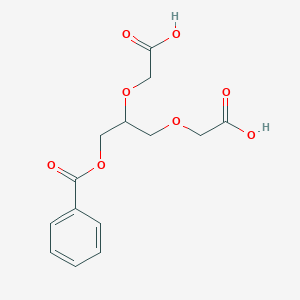 2,2'-{[3-(Benzoyloxy)propane-1,2-diyl]bis(oxy)}diacetic acid