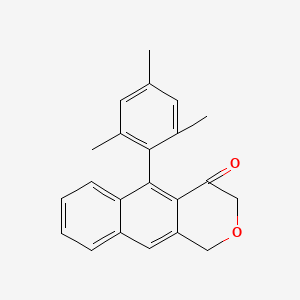 5-(2,4,6-Trimethylphenyl)-1H-naphtho[2,3-c]pyran-4(3H)-one