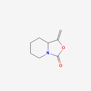 1-Methylidenehexahydro-3H-[1,3]oxazolo[3,4-a]pyridin-3-one