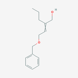 2-[2-(Benzyloxy)ethylidene]pentan-1-ol