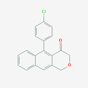 5-(4-Chlorophenyl)-1H-naphtho[2,3-c]pyran-4(3H)-one