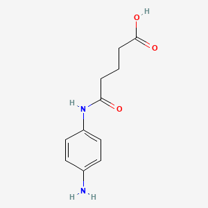 5-(4-Aminoanilino)-5-oxopentanoic acid