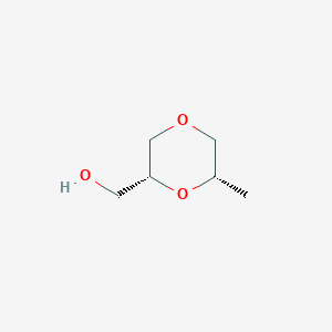 [(2R,6S)-6-Methyl-1,4-dioxan-2-yl]methanol