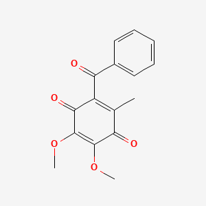 2-Benzoyl-5,6-dimethoxy-3-methylcyclohexa-2,5-diene-1,4-dione