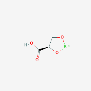 molecular formula C3H4BO4 B14194636 (4R)-4-Carboxy-1,3,2-dioxaborolan-2-yl CAS No. 875885-82-8