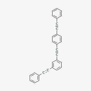 1-(Phenylethynyl)-3-{[4-(phenylethynyl)phenyl]ethynyl}benzene