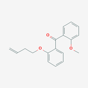 {2-[(But-3-en-1-yl)oxy]phenyl}(2-methoxyphenyl)methanone