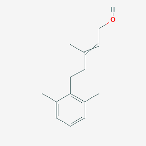 5-(2,6-Dimethylphenyl)-3-methylpent-2-en-1-ol