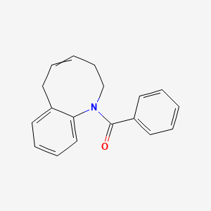 molecular formula C18H17NO B14194748 (3,6-Dihydro-1-benzazocin-1(2H)-yl)(phenyl)methanone CAS No. 848171-92-6