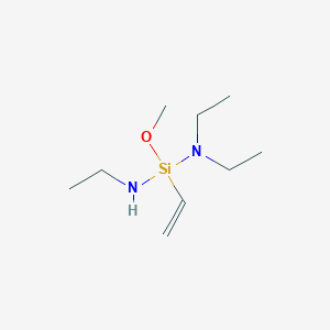 1-Ethenyl-N,N,N'-triethyl-1-methoxysilanediamine