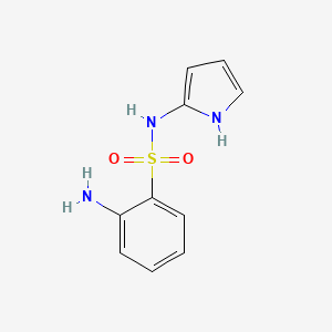 2-Amino-N-(1H-pyrrol-2-yl)benzene-1-sulfonamide