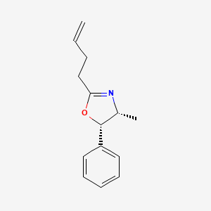 (4R,5S)-2-(But-3-en-1-yl)-4-methyl-5-phenyl-4,5-dihydro-1,3-oxazole